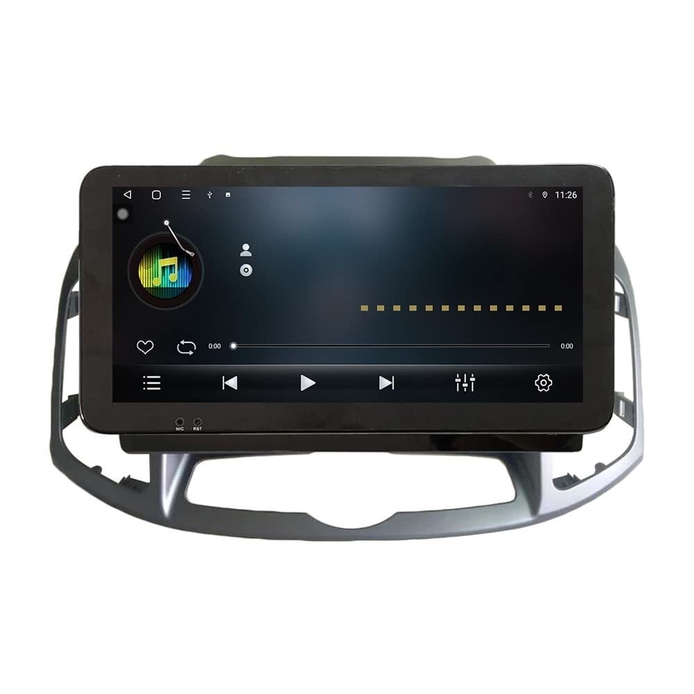 Sovob Android Radio CarPlay & Android Auto Autoradio Car Navigation Stereo Multimedia Player GPS Touchscreen RDS DSP BT WiFi Headunit Replacement For Chevrolet Captiva 2011-2017, if applicable