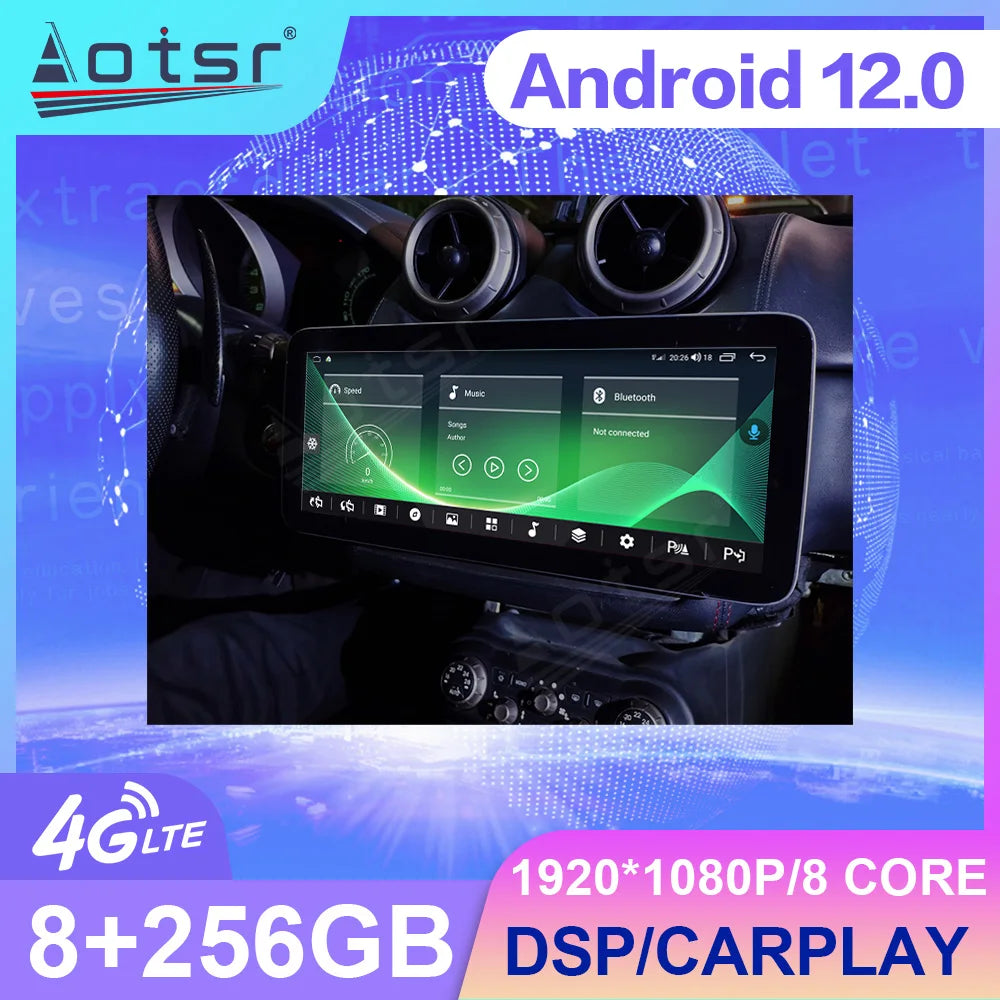 12.3"Android12.0 8+256G Car Radio For Ferrari California GPS Auto Navi Audio Multimedia Carplay Player Stereo Head Unit DSP WIFI Ferrari Android host
