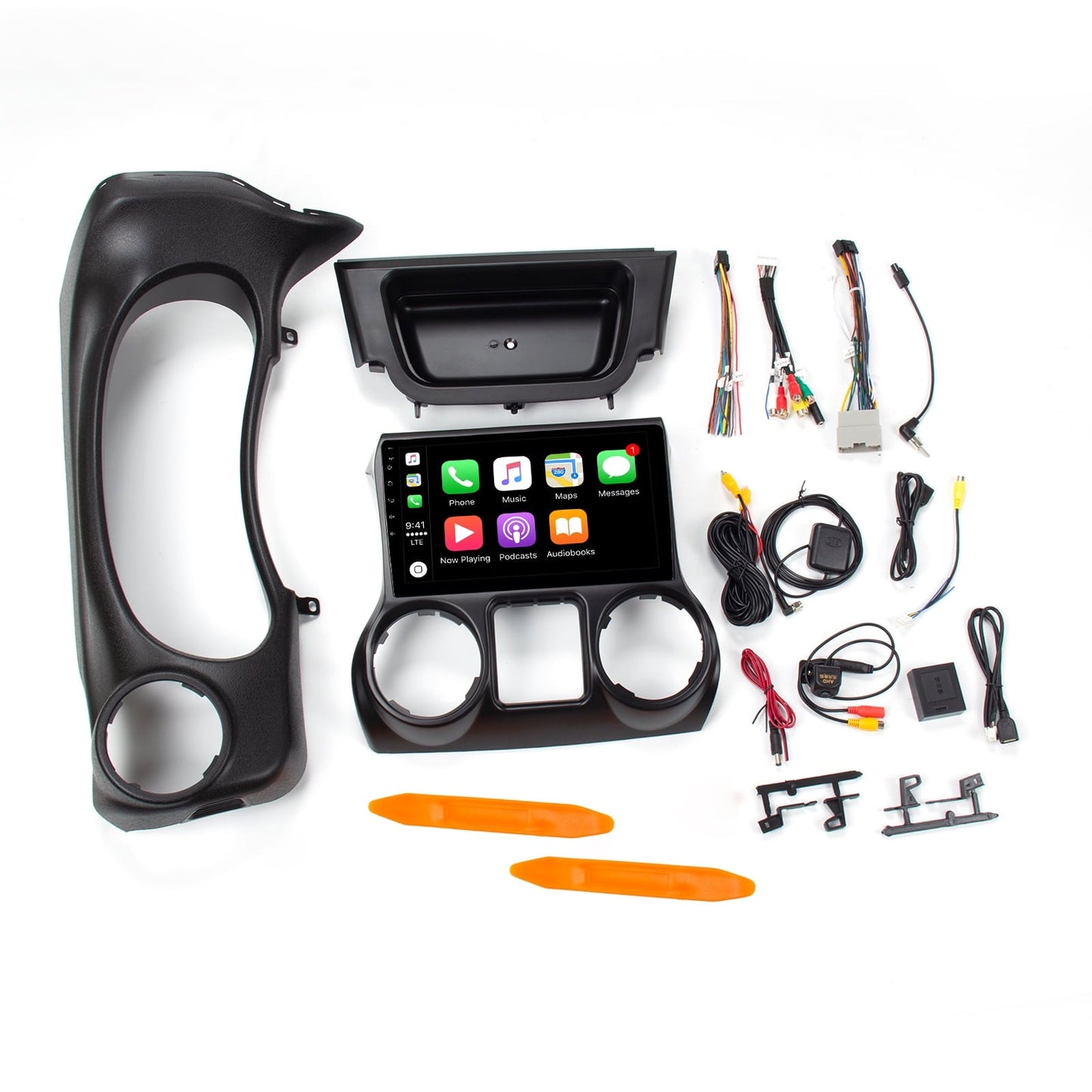 Android 13 For Jeep Wrangler 3 JK 15-17 Car Radio Stereo Carplay GPS Navi FM USA