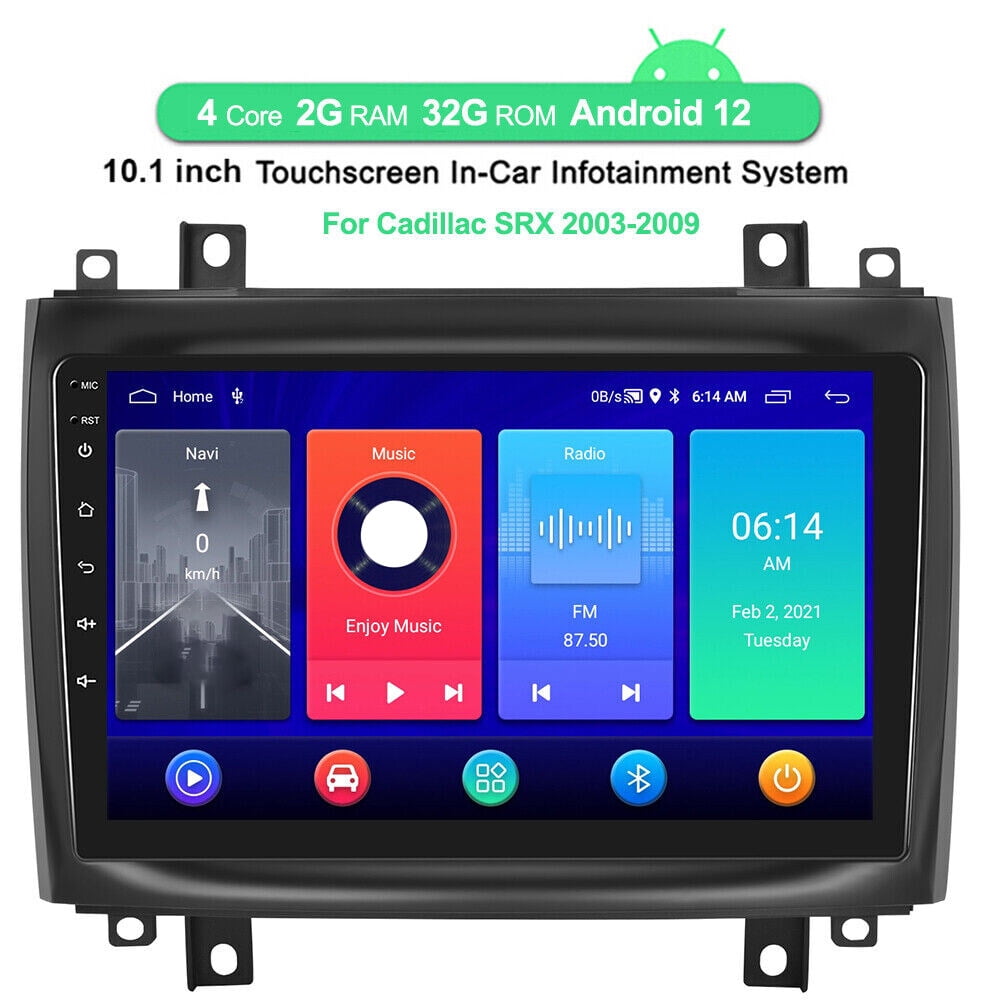 Car Radio for Cadillac CTS 2003-2007, Android 13 Stereo Replacement,Steering Wheel Control,Build in Wireless carplay Android Auto