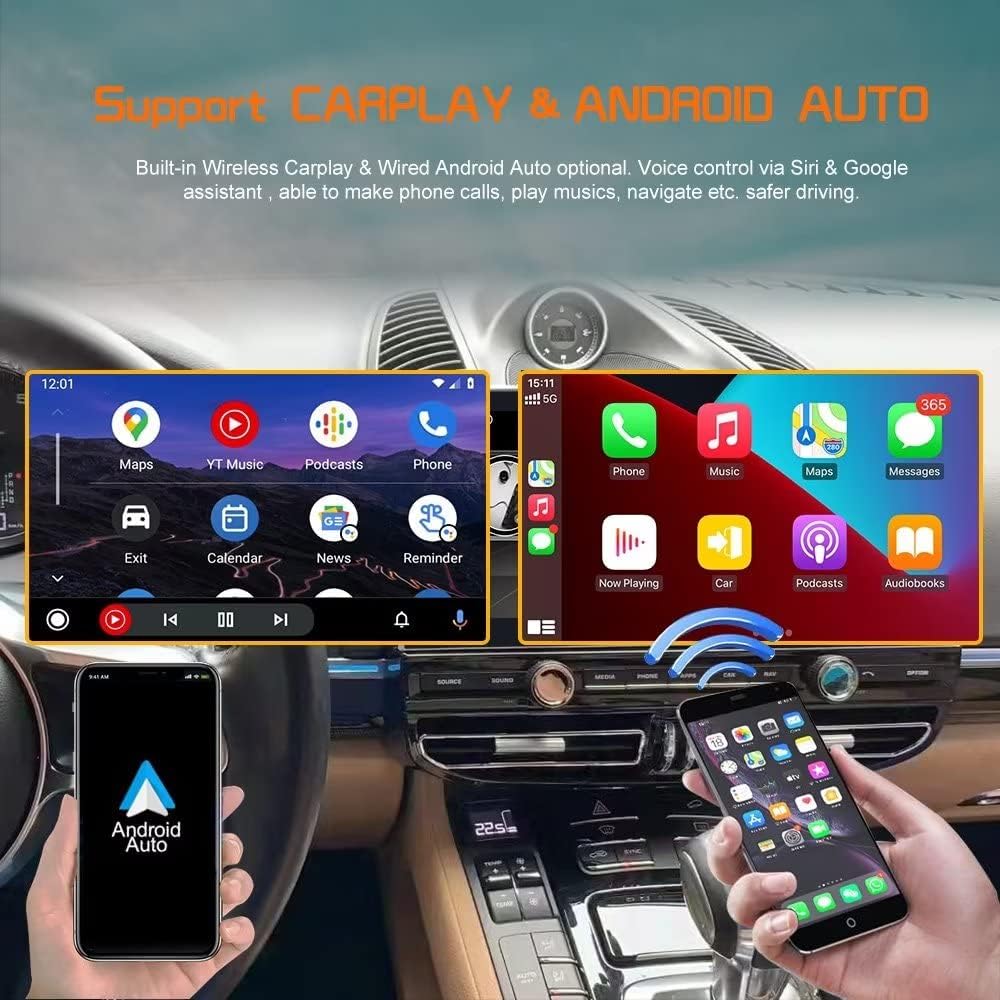 PLEJBONA Car Stereo Radio for Porsche Macan 2011 2012 2013 2014 2015 2016 2017 2018,12.3Inch Android 11.0 Car GPS Navigation Head Unit 4G WiFi RDS Buletooth Video Audio 6+128G