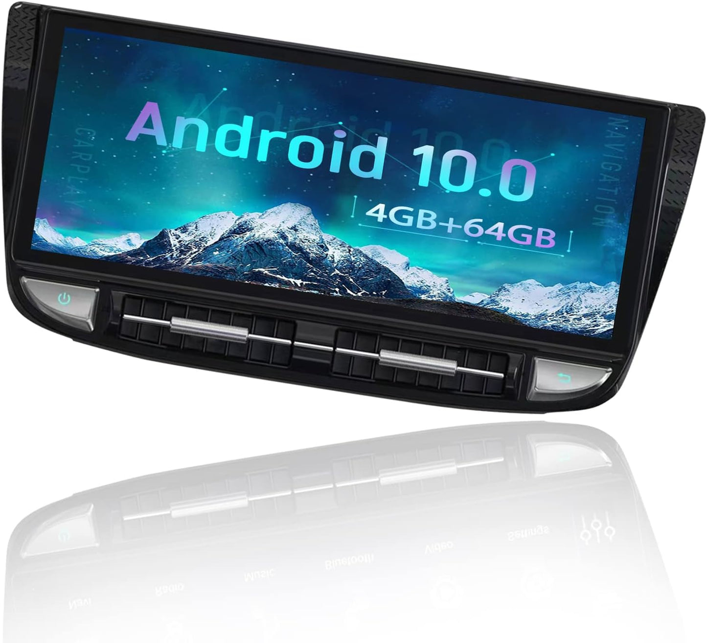 ZWNAV 12.3 Inch Android 10 Car Stereo for Porsche Panamera 2010-2016, GPS Navigation Headunit, WiFi, Bluetooth, SWC, IPS Touch Screen, AM/FM Receiver (4+64GB)