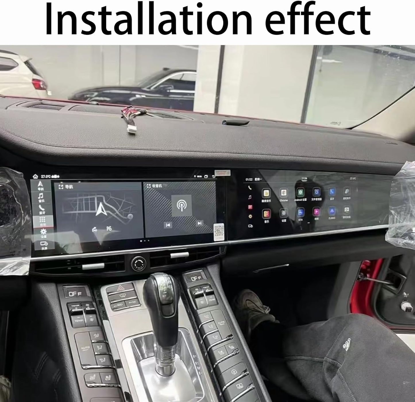 HOMN Car Radio Stereo for Porsche Panamera 2010-2016 Android GPS Navigation Touch Screen Support Wireless Carplay & Android Auto WIFI DSP 4G Audio Multimedia Player (8Core 8+128G)