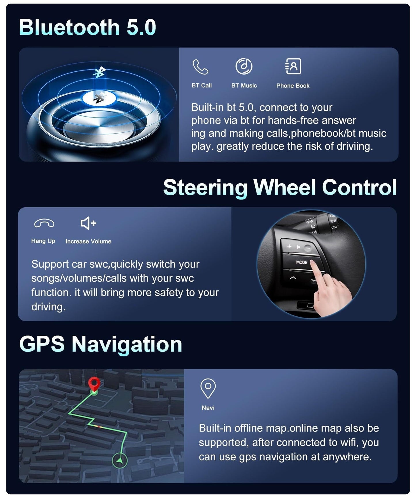 Wave Wholesale — Sovob Octa Core 6GB+128GB — Ford — in-use lifestyle view