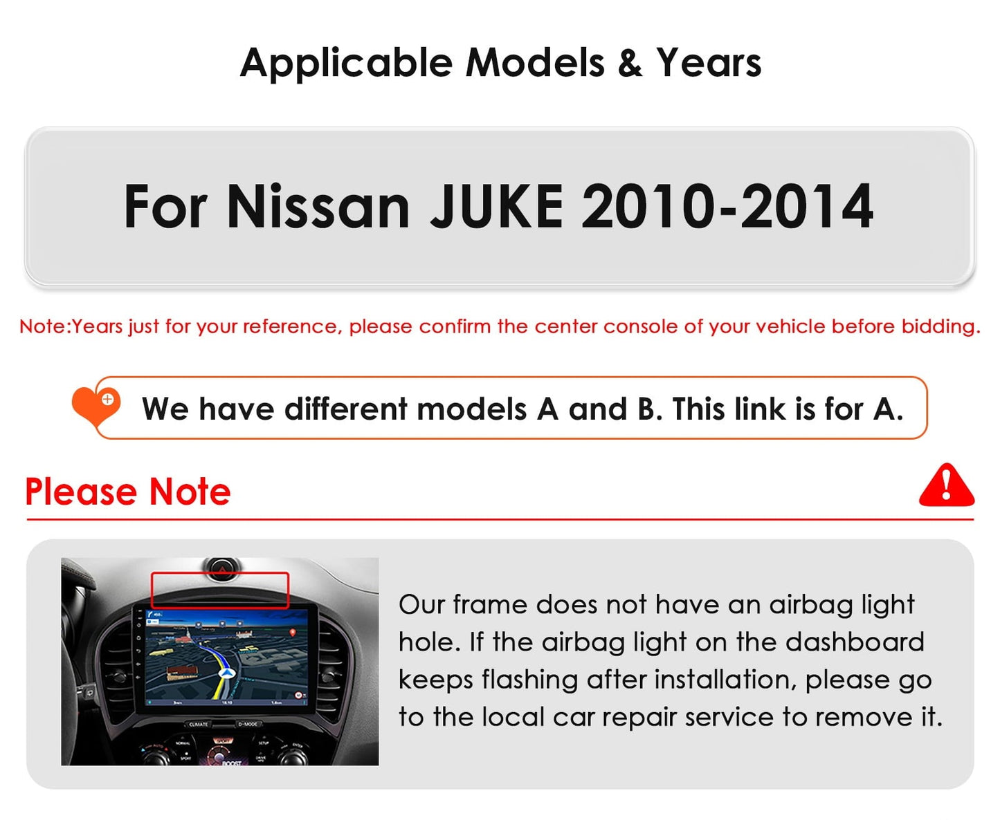 For Nissan Juke 2010 2011 2012 2013 2014 GPS Navigation Android 12 Carplay 2+32GB Wifi Car Stereo Radio Head Unit In Dash