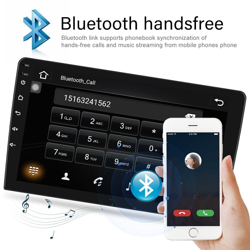 Toyota Android Head Unit Android 13 Car Radio Stereo for Toyota Sienna 2015-2018, 9" Car Multifunctional Player Support Carplay Android Auto GPS Navigation WIFI Bluetooth Rear Camera 4GB RAM + 64GB ROM, Black