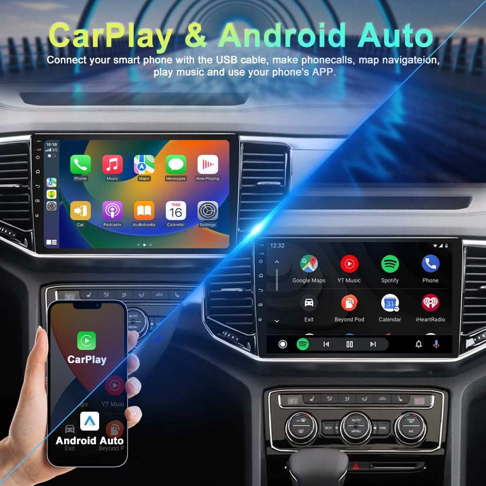 Toyota Android Head Unit 4-64G Android 13 For Toyota Corolla 2003-2008 Car Stereo Radio Wireless Carplay GPS Wifi