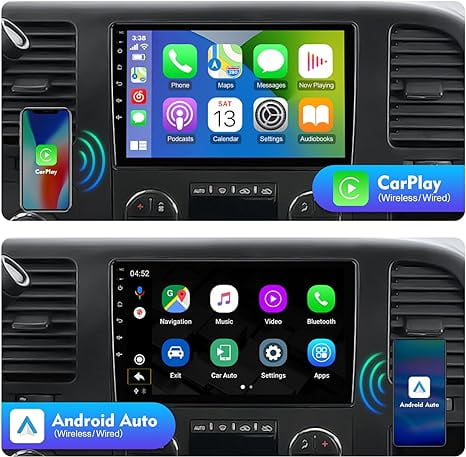 2+32G 10.1 inches Android 12 Car Stereo for Chevrolet/GMC/Buick IPS Touchscreen Car Radio