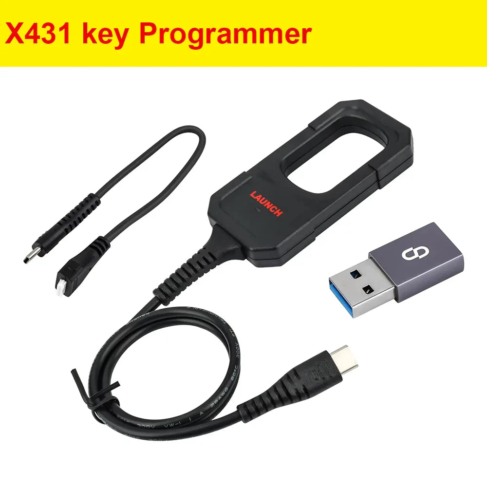 Launch X431 Key Analog Key Programmer for Use with Launch X431 IMMO Car Diagnostic Case for X-431 IMMO Elite/IMMO Plus/PAD V