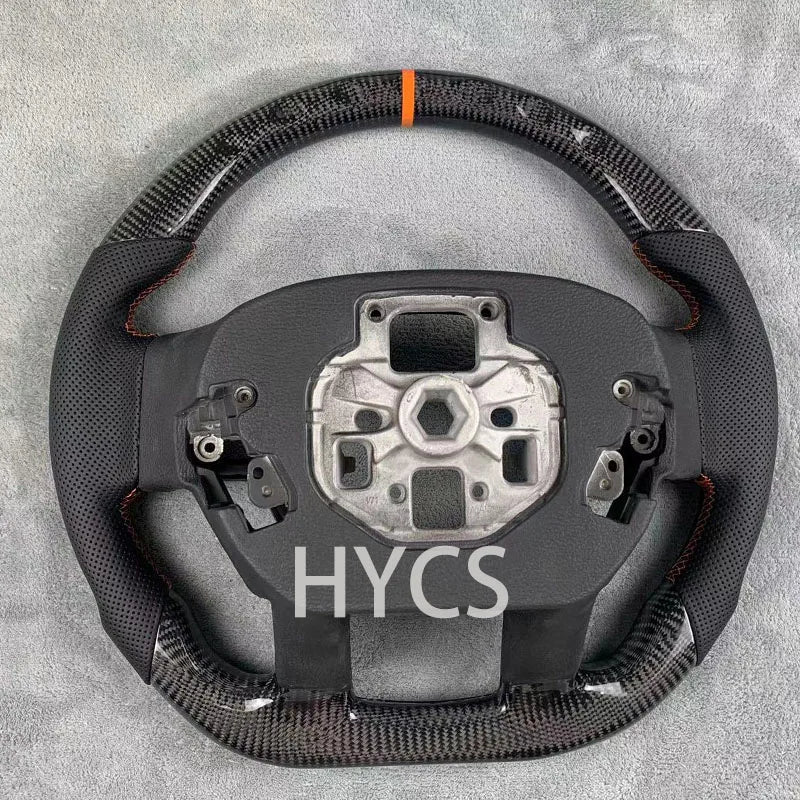 for Ford Raptor F150 2017 2022 2018 2019 2020 Carbon Fiber Heated Steering Wheel Car Carbon Accessories