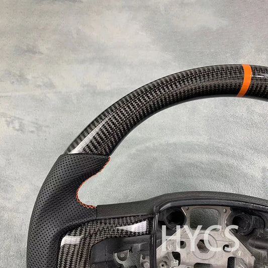 for Ford Raptor F150 2017 2022 2018 2019 2020 Carbon Fiber Heated Steering Wheel Car Carbon Accessories