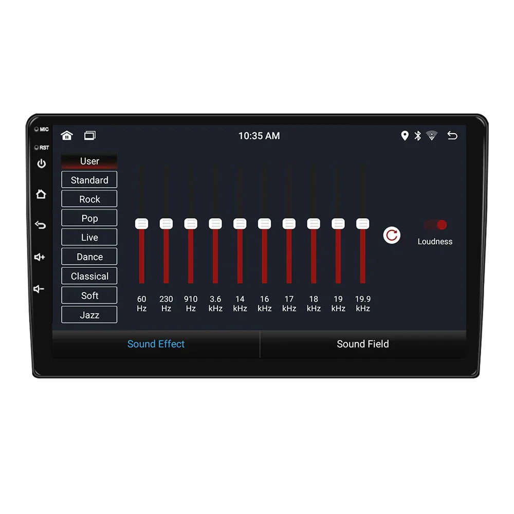 Car Radio Factory 9 Inch Touch Screen Support Bluetooth Wifi GPS Navigation Aux USB Radios With Wireless Apple Carplay