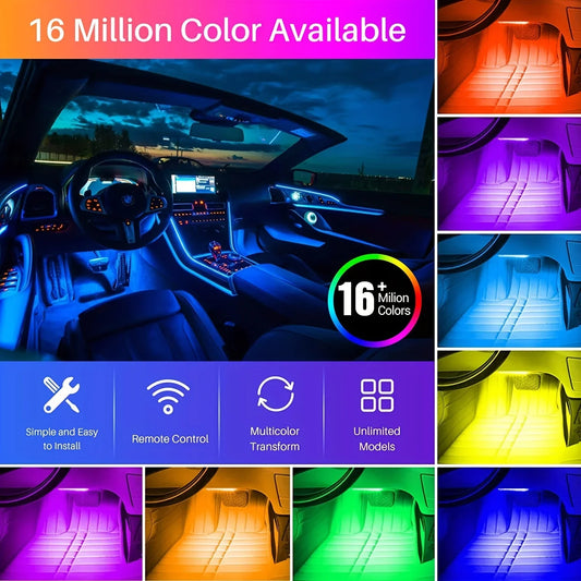 For BMW 3 Series only  E92 E93  F30 F31 F34 G20 G28 Car LED Interior Ambient Lights: Bright and Clear LED Lights for Your Car