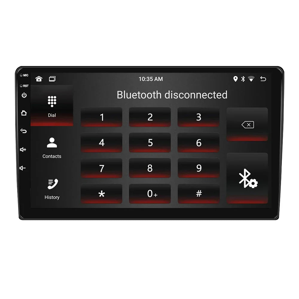 Car Radio Factory 9 Inch Touch Screen Support Bluetooth Wifi GPS Navigation Aux USB Radios With Wireless Apple Carplay