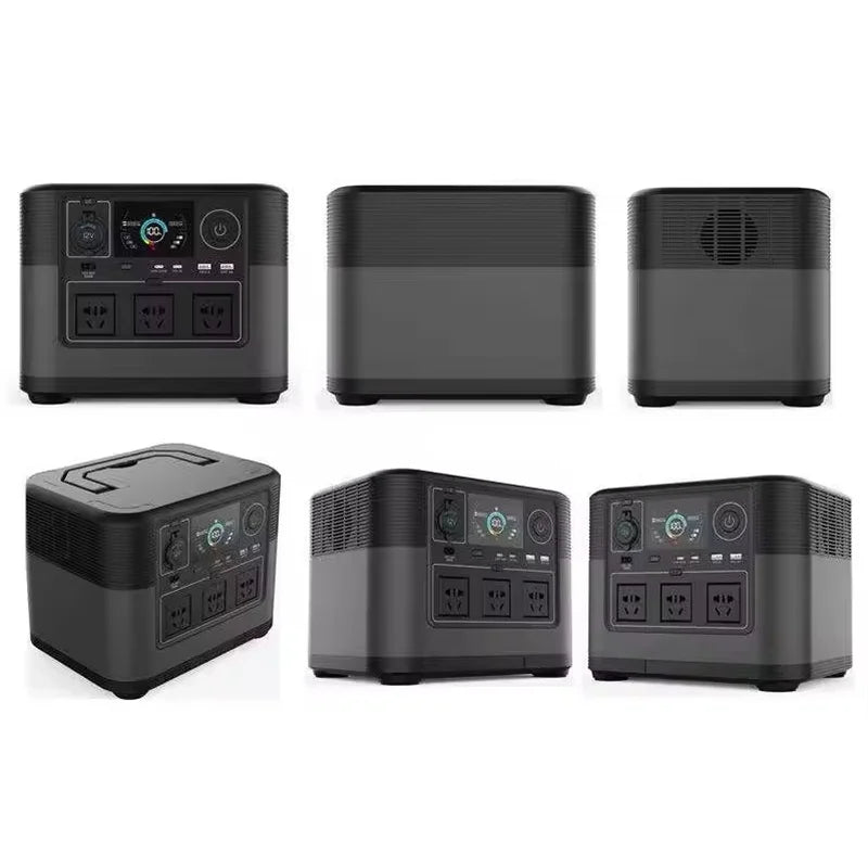 1200W 1008Wh Pure Sine Wave Outdoor Camping RV /Emergency (CE )Lithium Generator AC Power Bank Solar Portable Power Station