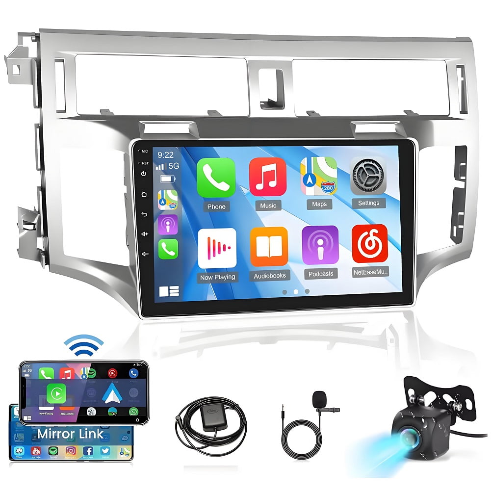 Toyota Android Head Unit Android Radio for Toyota Avalon 2005-2010 Touch Screen with Wireless Carplay Android Auto,Car Stereo Bluetooth Navigation Media Player GPS WIFI Backup Camera