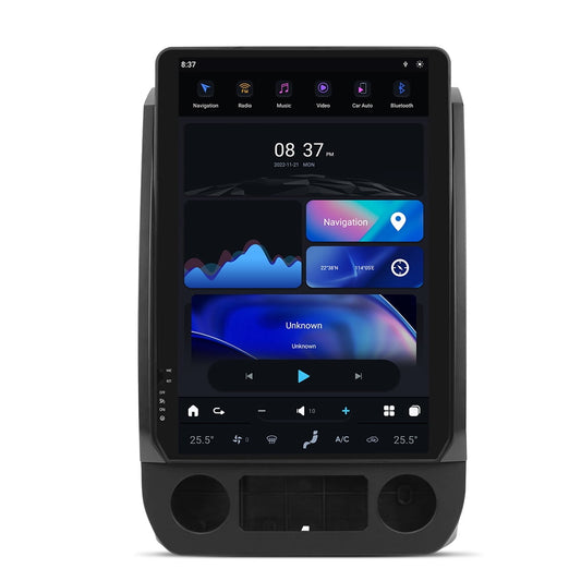 Smart Head Unit Ford F150 2015-2020 Large Screen Head Unit Android 11, 14.4" Inch Screen