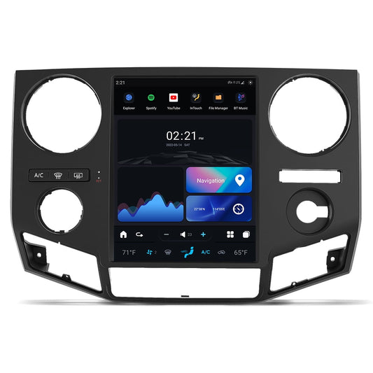 Smart Head Unit Ford F250/350/450/650 Super Duty Head Unit Android 11, 12.1" Inch Screen