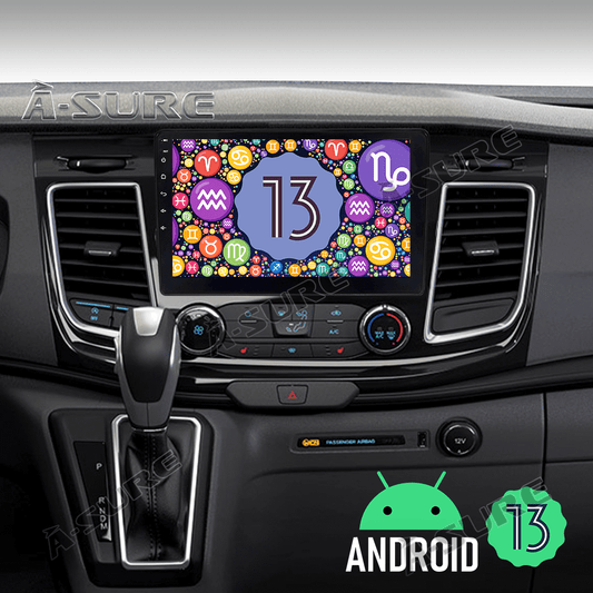 For 2017-2022 Ford Transit Custom 2-DIN Car Stereo Radio Android 13 Wireless CarPlay WiFi BT GPS DSP 2+32GB