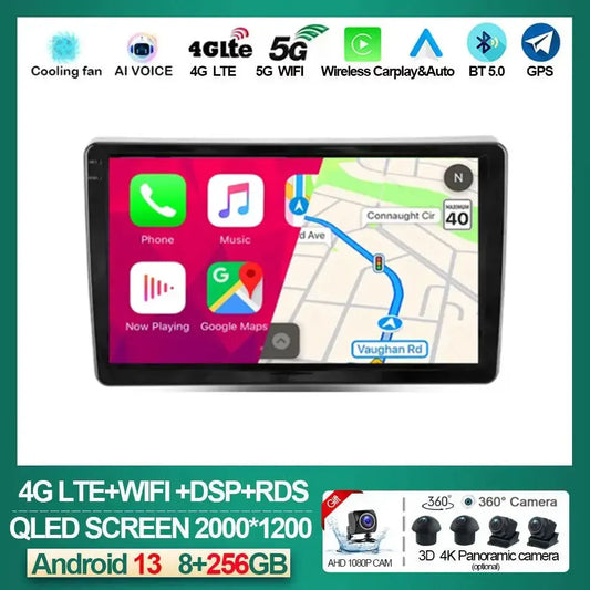 For Ferrari California 2008 - 2017 Car Radio Multimedia Video Player Navigation GPS Android 13 Navi No 2din 2 din dvd Ferrari   Android host