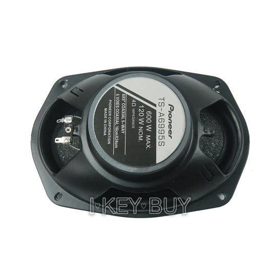 2pcs/Lot 12V  6x9 inch 4 Way Bass Audio Automotive HiFi Quality Japan Rubber Edge Paper Cone  Coaxial Car Speaker