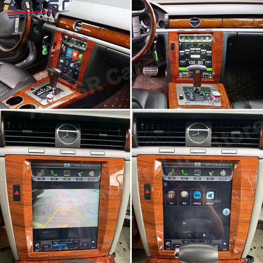 12.1 Inch AI Voice Screen Android 14 Auto Multimedia Car Radio Receiver For VW Phaeton 2003~2013 GPS Navigation IPS Head Unit