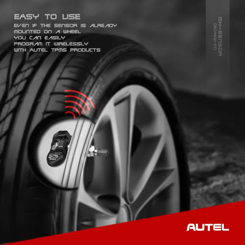 Autel MX-Sensors 433 MHz 315 MHz Sensor Programmer Tire Repair Tool Tire Pressure Monitor Tester Programming Tools