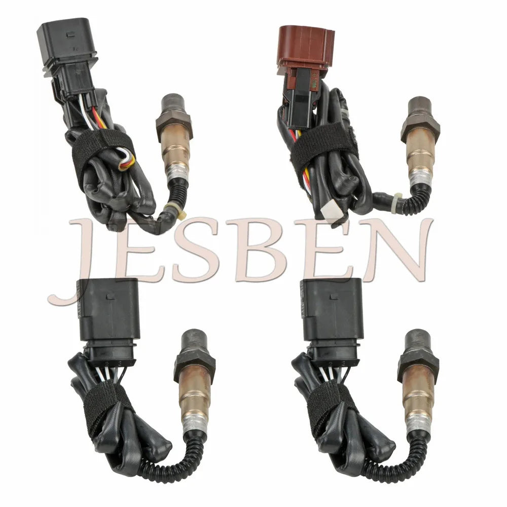 4pcs Front & Rear 94860612800 94860612900 2*95560613601 Lambda Probe O2 Oxygen Sensor for PORSCHE CAYENNE S 9PA 4.5L 2002-2007