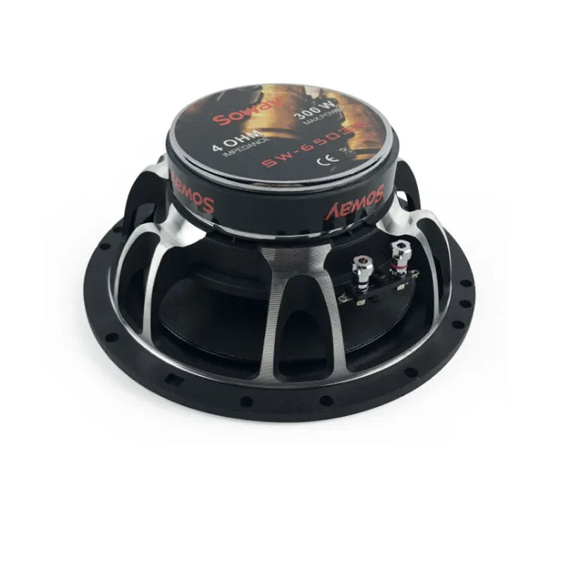1 Set Great Sound Quality 6.5inch Speakers Audio Component 4Ohm 300W With Tweeter And Crossover Speakers