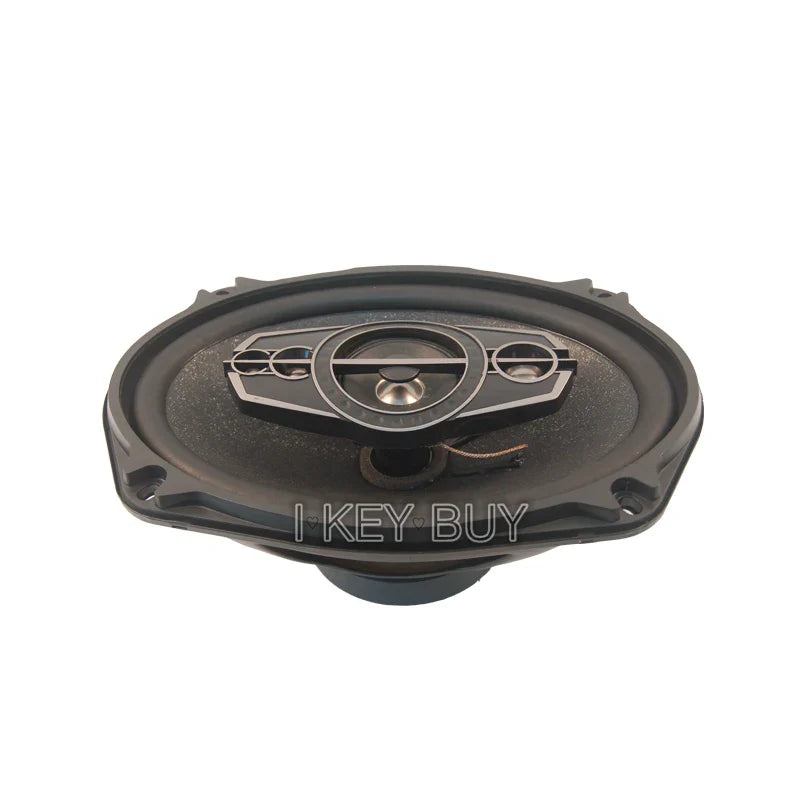 2pcs/Lot 12V  6x9 inch 4 Way Bass Audio Automotive HiFi Quality Japan Rubber Edge Paper Cone  Coaxial Car Speaker