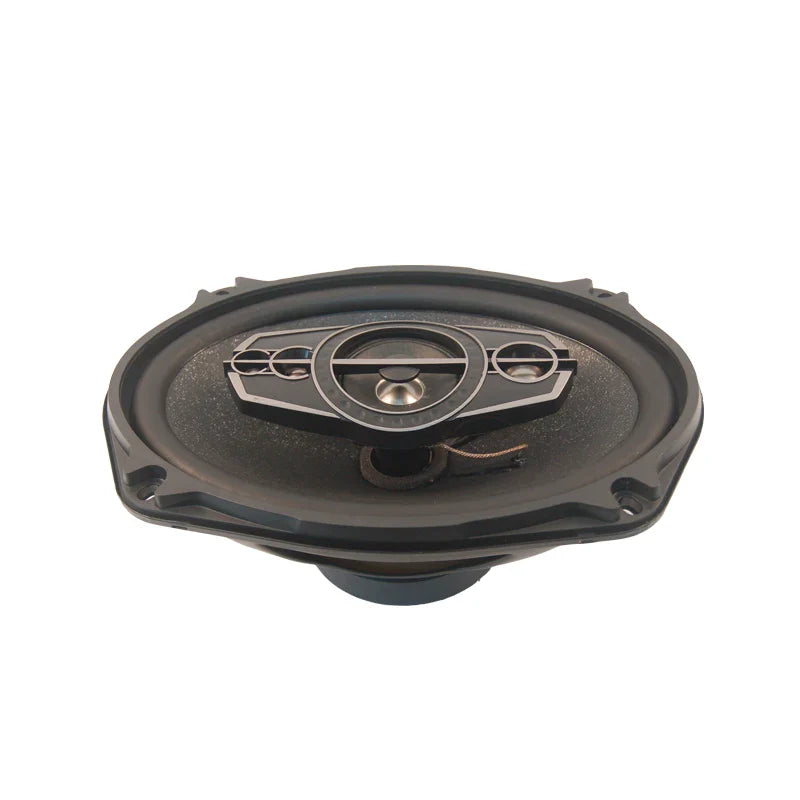 2pcs/Lot 12V  6x9 inch 4 Way Bass Audio Automotive HiFi Quality Japan Rubber Edge Paper Cone  Coaxial Car Speaker