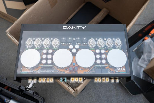 Danty/Dandi MX-4 gold sealed tube pure rear stage without filter, vehicle four-way power amplifier high power amplifier