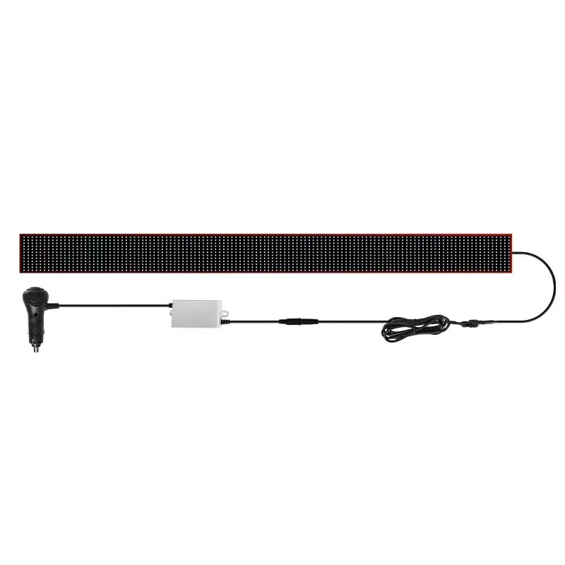Devil's Eye Truck Windshield Remote Control Flexible Led Eye Animation Display Smart Scrolling Message Eye Soft LED Sign Board