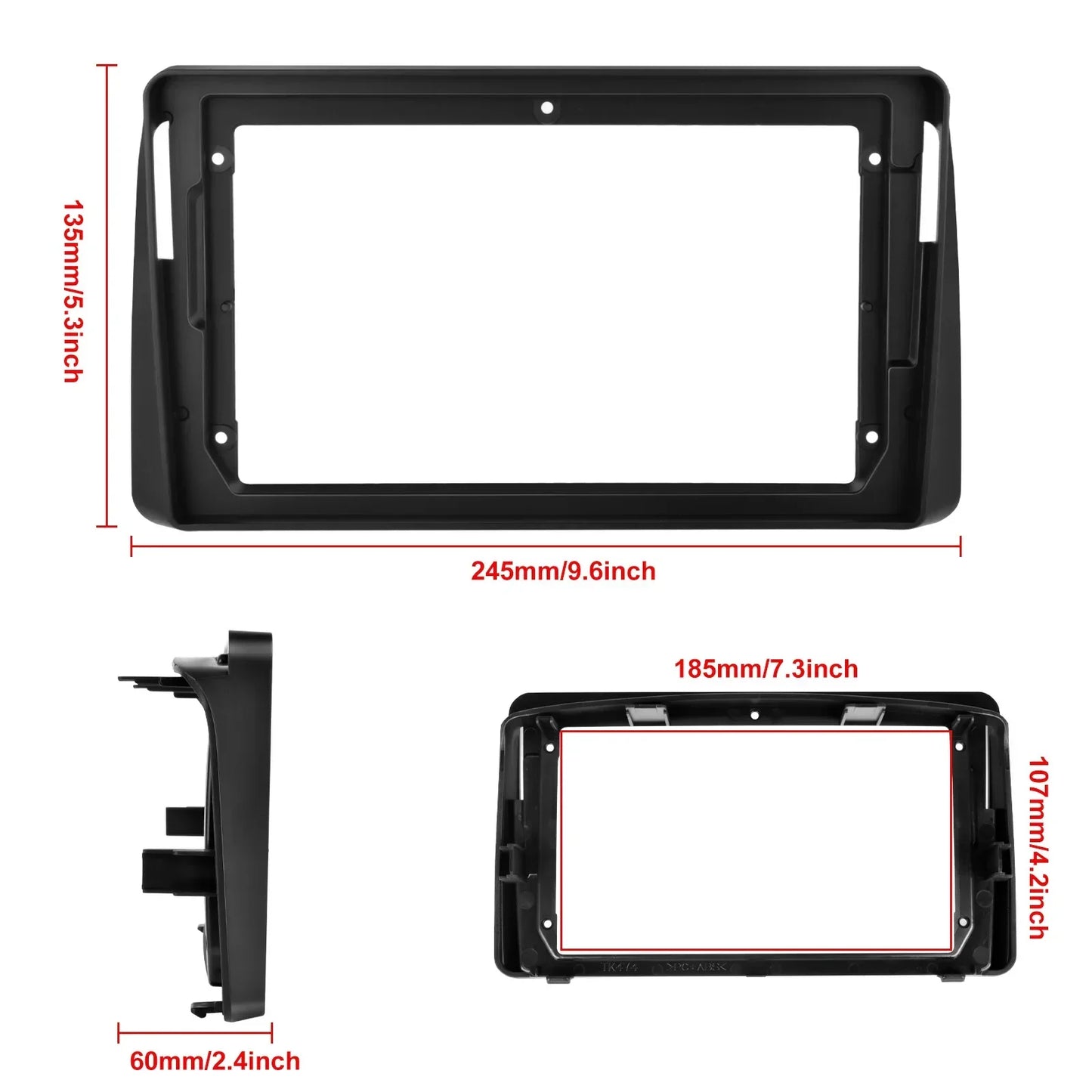 Wireless Carplay WIFI 2DIN Car Radio Android 14 for Chrysler Grand Voyager 5 2011-2015 Multimedia Video Player Navigation GPS