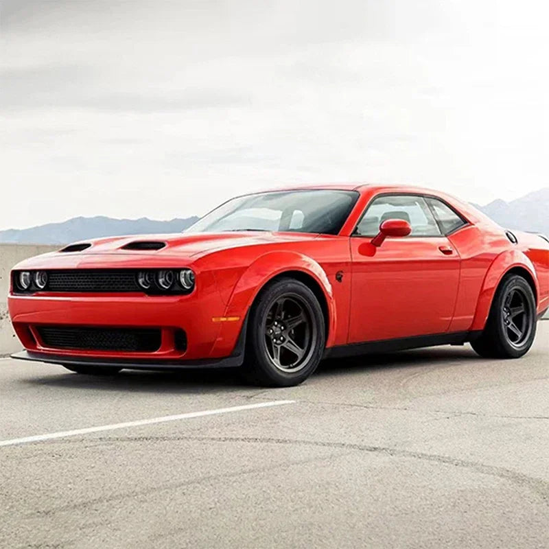 2015 Hellcat Style Aluminum Engine Hood Car Auto Accessories For Dodge Challenger 2015-2023