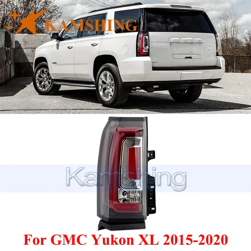 CAPQX Car Rear Taillight For GMC Yukon XL 2015-2020 Taillamp Tail Light Rear Brake Light Stop Lamp Signal Light