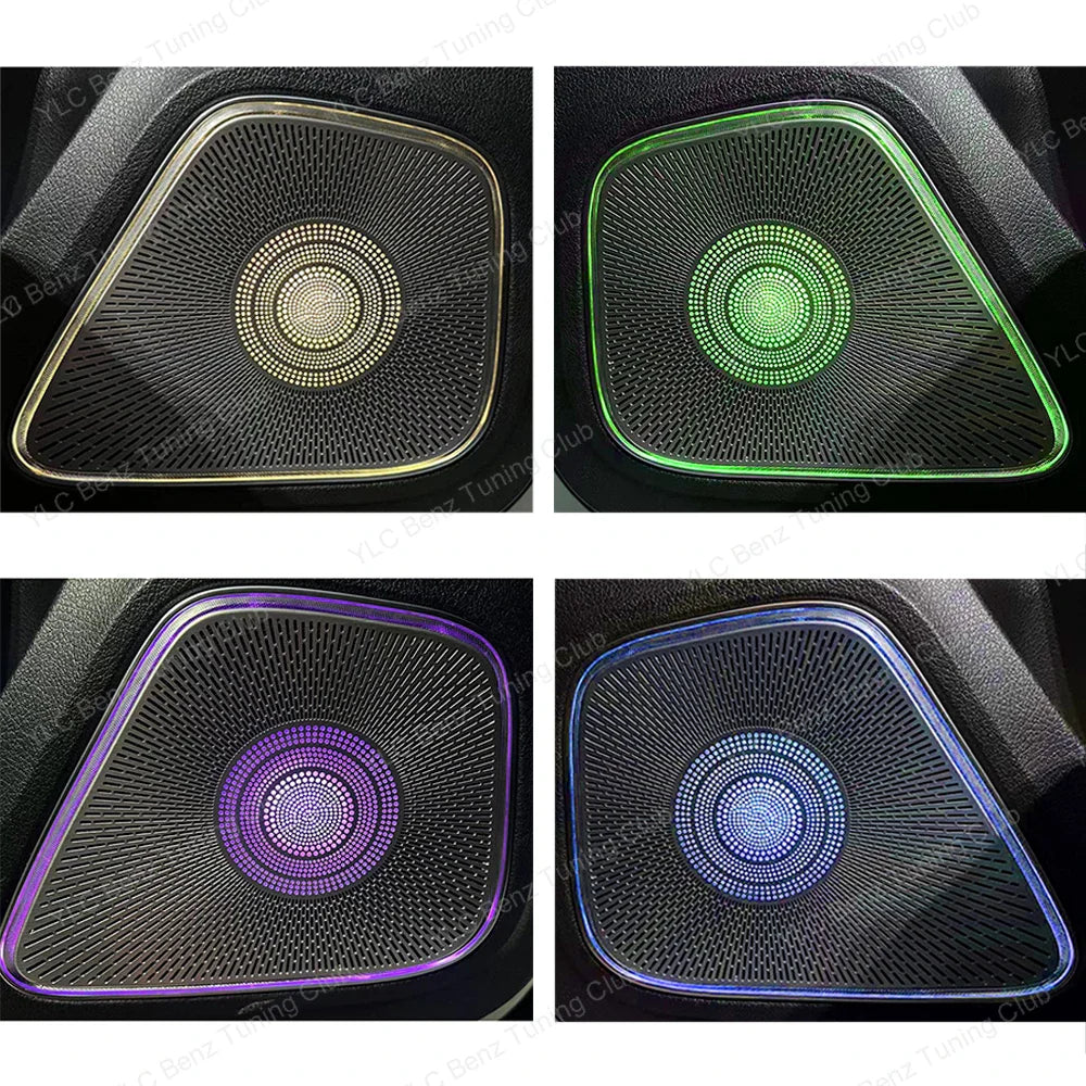 Ambient Light For Mercedes-Benz W177 W118 64 Colors LED Illuminated Atmosphere Star Panel Ambient Light Advanced Air Outlet