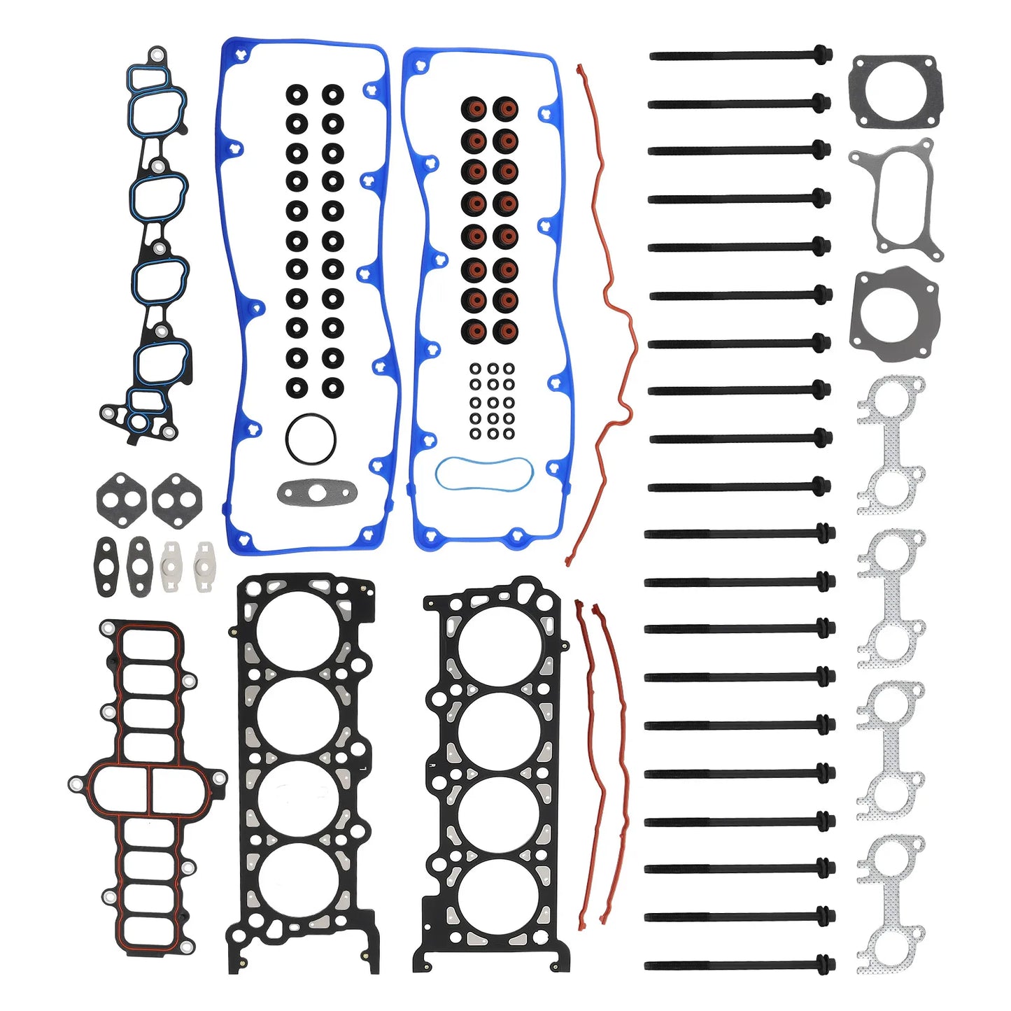 Head Gasket Set Bolts For Ford F150 Crown Victoria Lincoln Town Car 4.6L SOHC HS9792PT-8 HS9792PT-9 ES72798