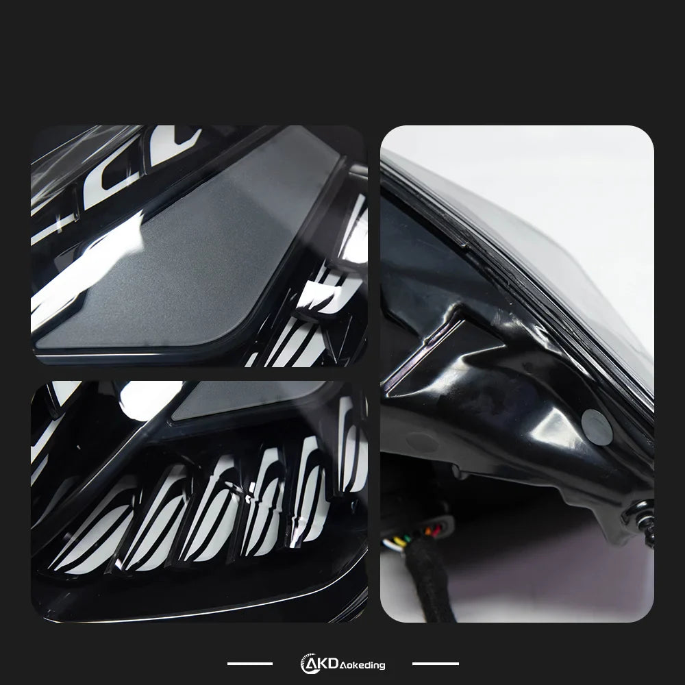 AKD Car Styling Accessories for BMW F30 Tail Lights 2013-2018 F80 LED Tail Light Rear Stop Lamp 320i 325i 330i DRL Signal Auto