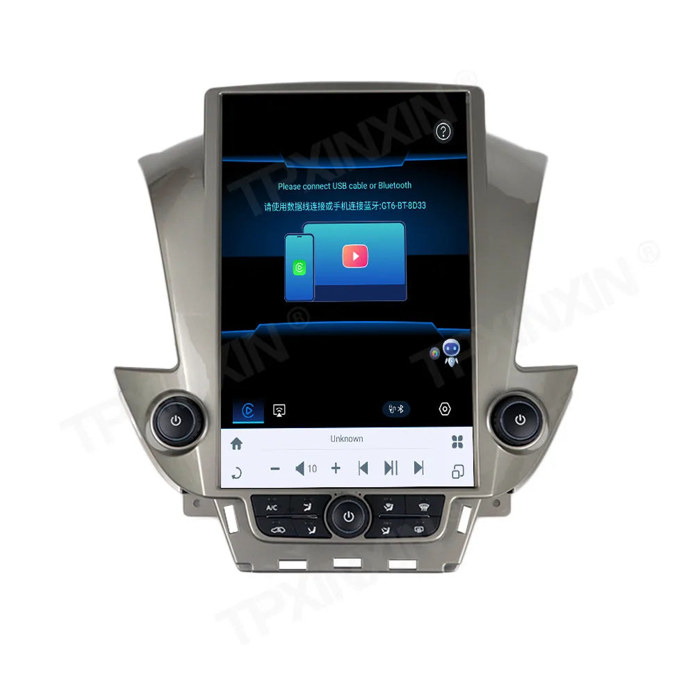 14.4" CarPlay Tesla Screen Android 13 Car Radio GPS For GMC Yukon Chevrolet Tahoe Suburban 2014-2021 Multimedia Player Head Unit
