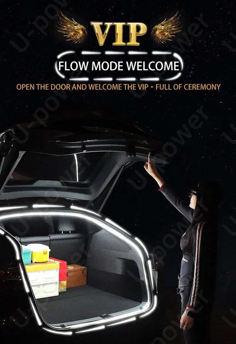 Automobile Trunk Ambient Light For BMW iX1X2X3X4X5X6X7 Supplies Modified parts Light strips Light bars Decorative lights