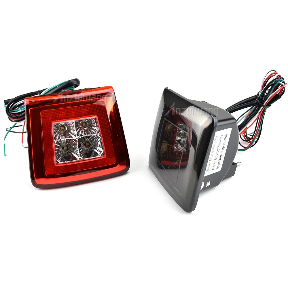 LED Rear Bumper Lamp Taillight Assembly Red Fog Brake Light White Reversing Light For Nissan 370Z/Z34 Juke Nismo Sentra Nismo