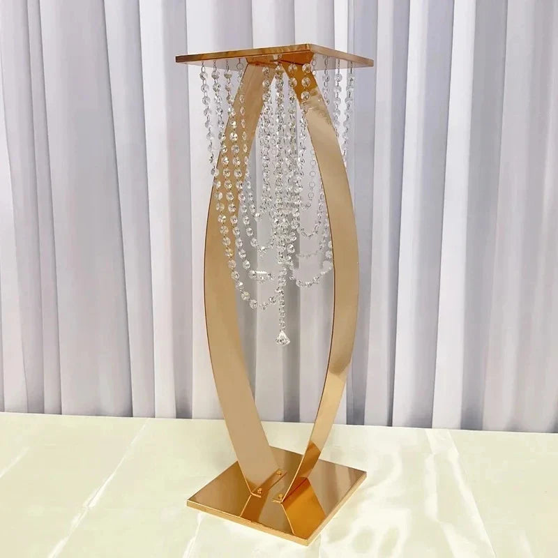 4/5/10 PCS 30-Inch Metal Flower Rack Stands for Wedding Centerpieces Event Party Decor Road Lead Flower Arrangement Supports