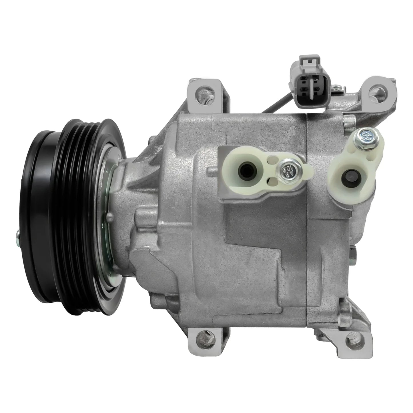 Original AC Compressor Low-Noise Compressor for 2000-2005 Toyota Echo 1.5L Models Silver