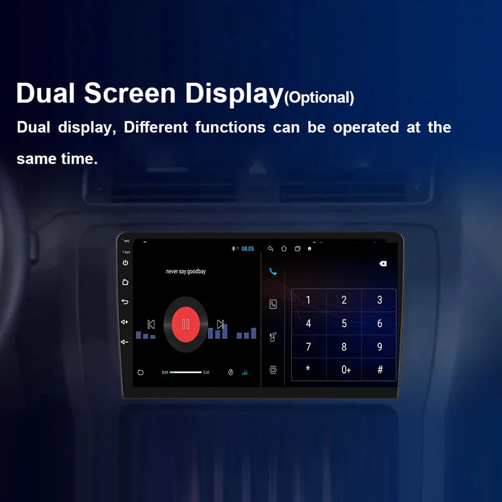 Car Radio Multimedia Player Android 14 System for Dodge Caravan 4 For Chrysler Grand Voyager RS 2000 - 2012 GPS Navi WiFi BT