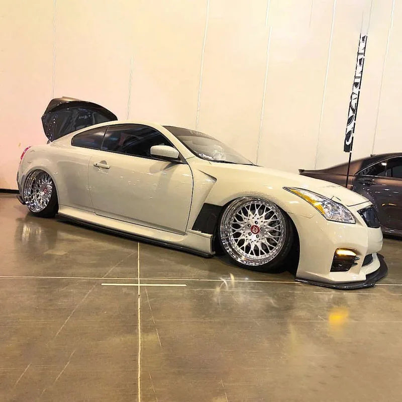 For Infiniti G37 Carbon Fiber Modified EPA Model Front Fender 4-Door Open Hole Auto Parts Body Kit