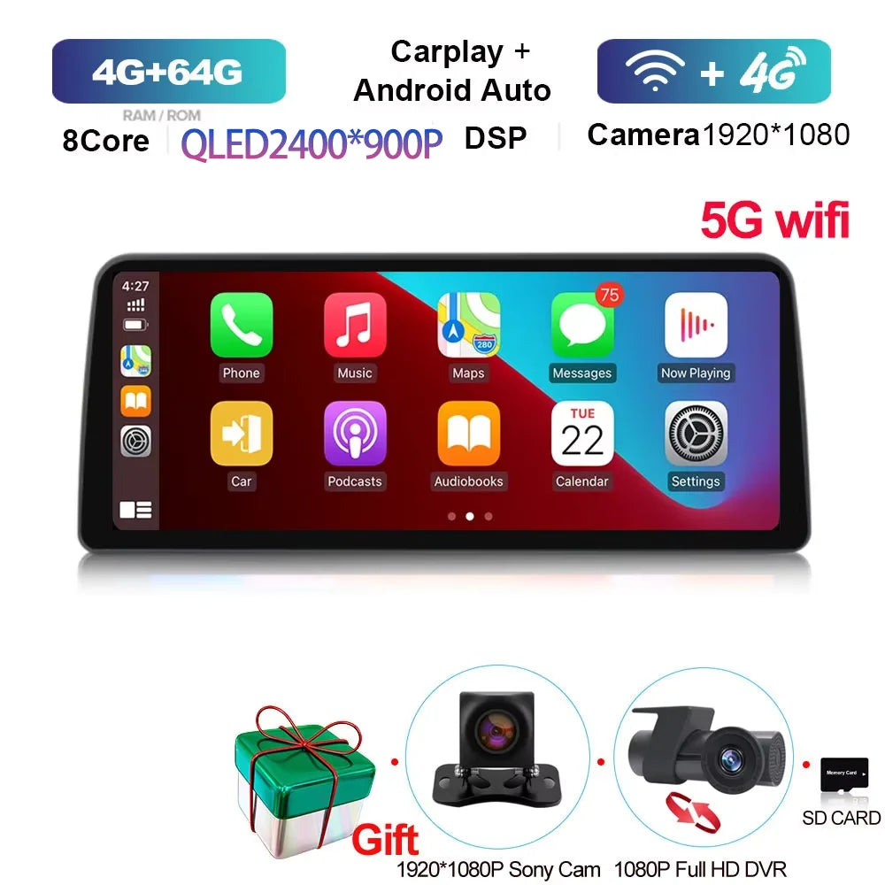 12.3inch For Suzuki Jimny JB64 JB74 2018 2019 2020 Android 14 Car Radio Player Multimedia carplay Auto