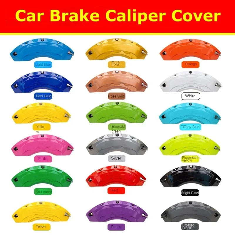 For Lincoln Navigator Brake Caliper Cover Aluminum Alloy Front Rear Wheel Modification Kit Fit 3.5T AWD 2016 2017 2018 2019 2020