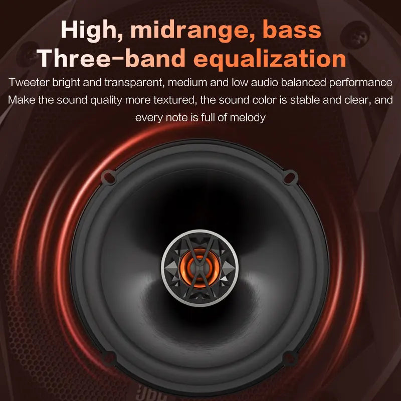 JBL Car Audio Speaker 6.5 "coaxial speaker 150W Real power no false power Door 2 way full frequency speaker Stereo subwoofer