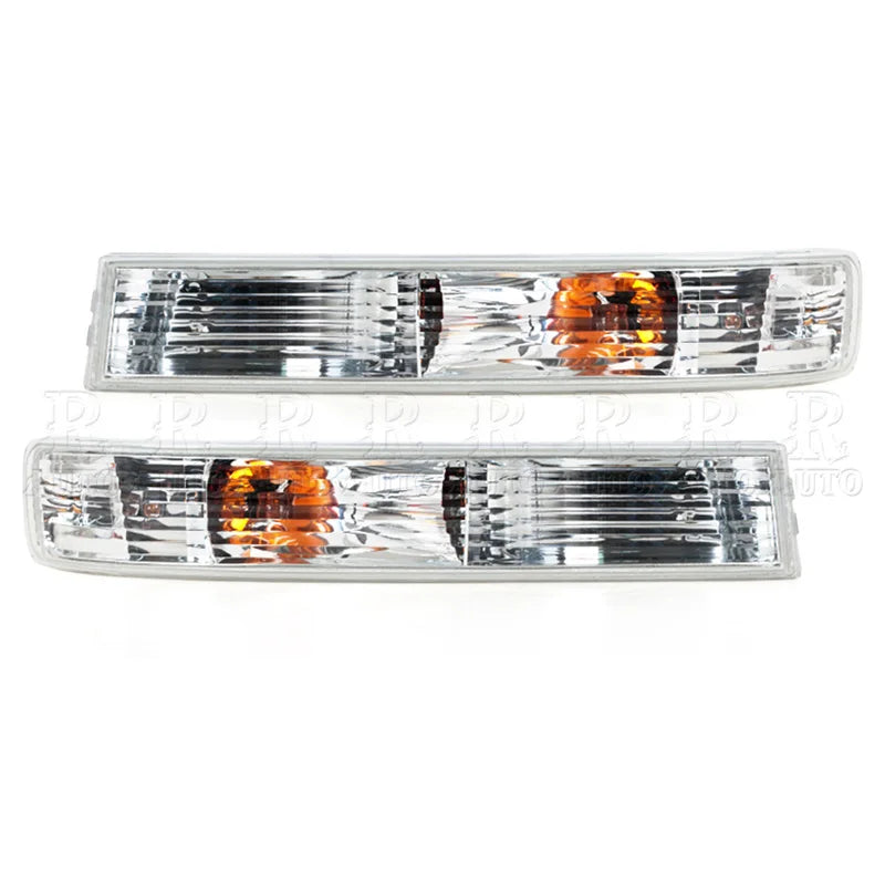 For Chevrolet Express GMC Savana Van 2003-2014/2023 2Pcs Car Front Bumper Turn Signal Light Lamp Fog Light GM2521188 GM2520188